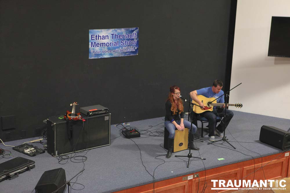 Candid images from the memorial service for Ethan Theriault held on 02/28/2014.