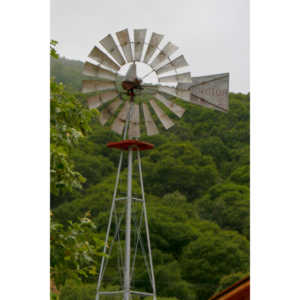 A working windmill.