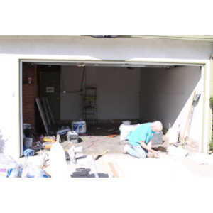 I finally had enough cash to rebuild the inside of my garage to a new studio space to work in.