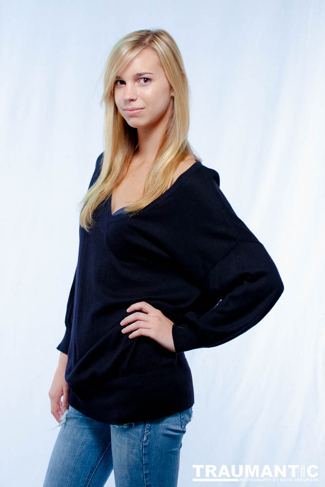 Morgan is an aspiring model and a college student.  She's gorgeous and fun to shoot.