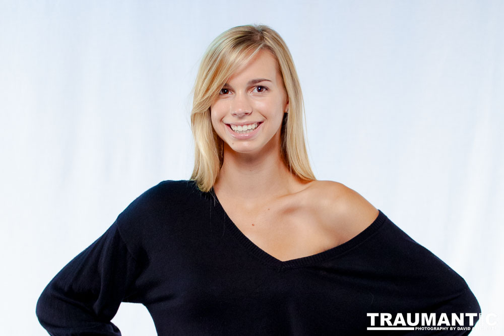 Morgan is an aspiring model and a college student.  She's gorgeous and fun to shoot.