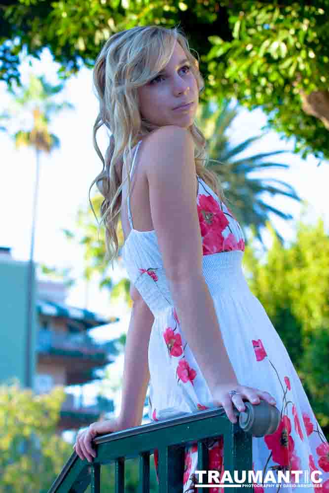Morgan is an aspiring model and a college student.  She's gorgeous and fun to shoot.