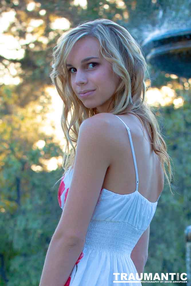 Morgan is an aspiring model and a college student.  She's gorgeous and fun to shoot.