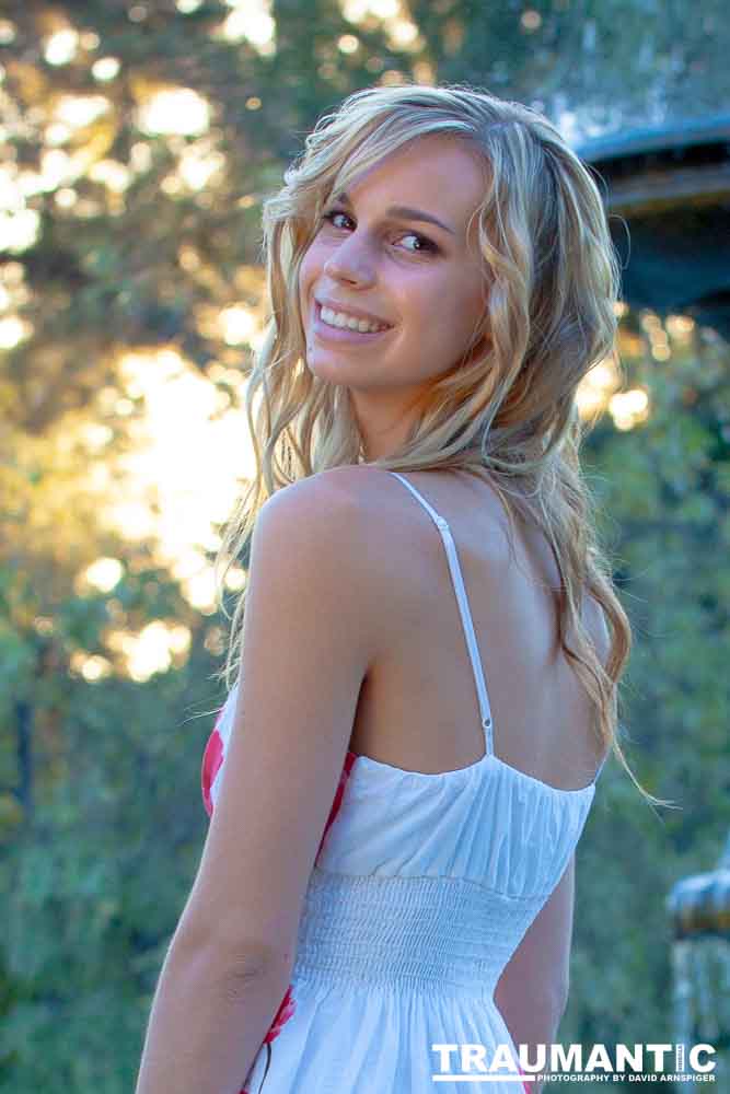 Morgan is an aspiring model and a college student.  She's gorgeous and fun to shoot.