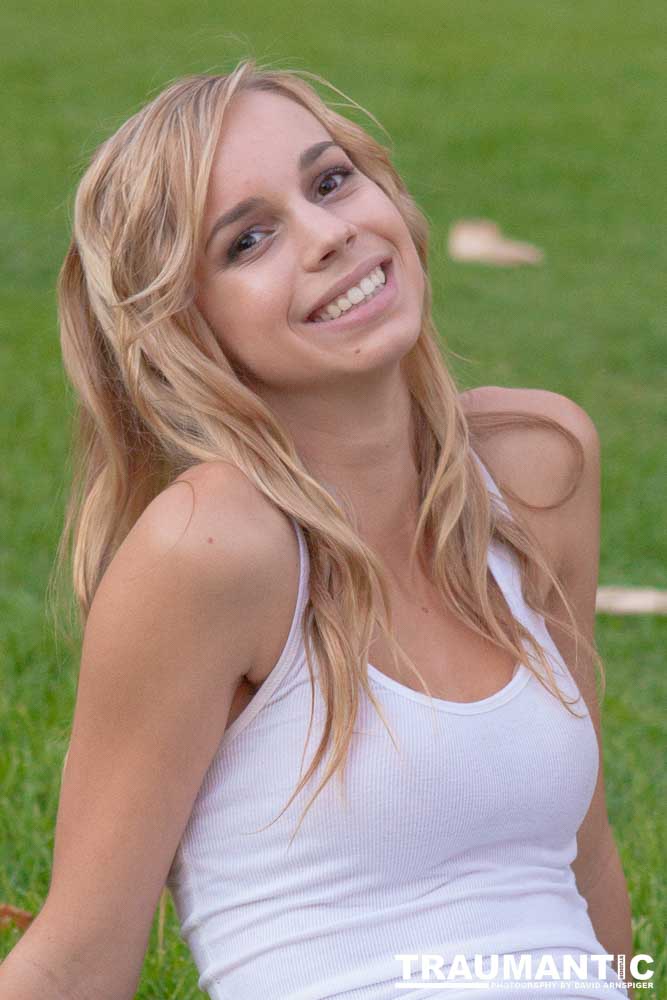 Morgan is an aspiring model and a college student.  She's gorgeous and fun to shoot.