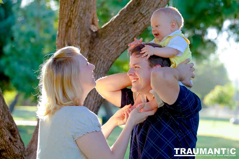 A cute little family I did some shots for.