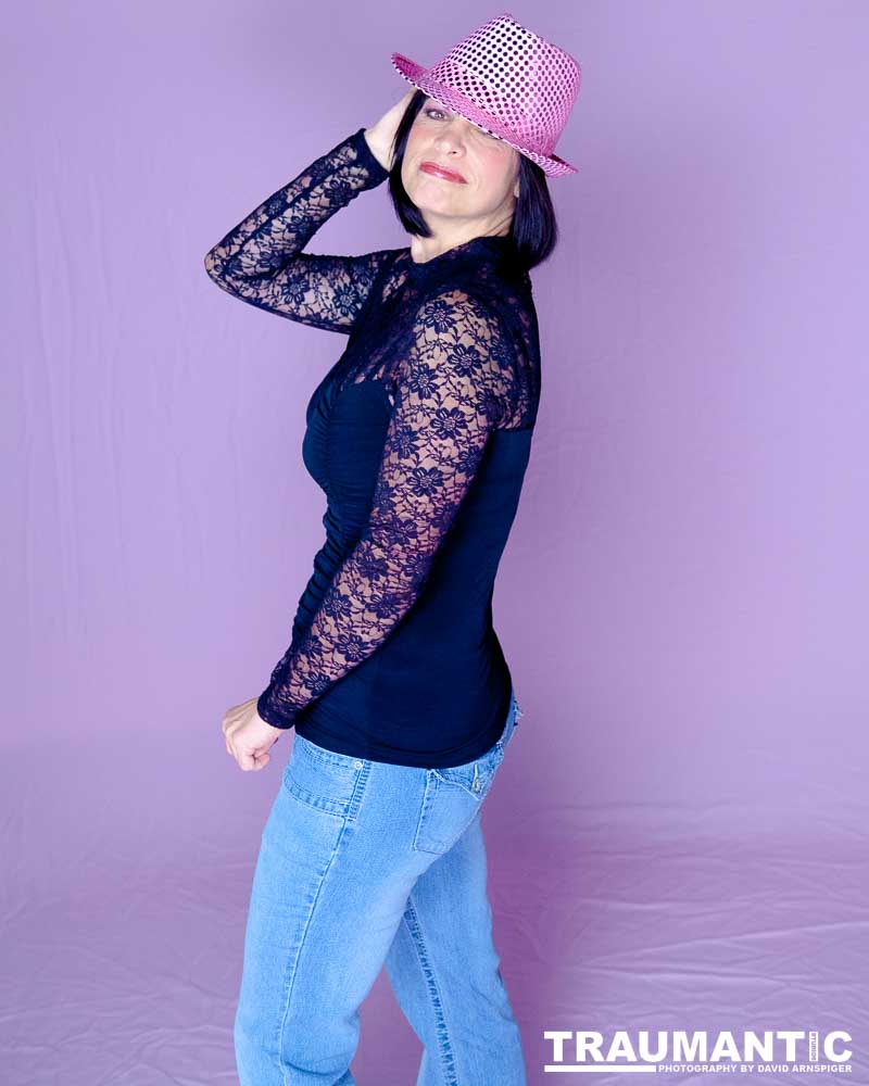 A truly gorgeous woman who was so much fun to work with.