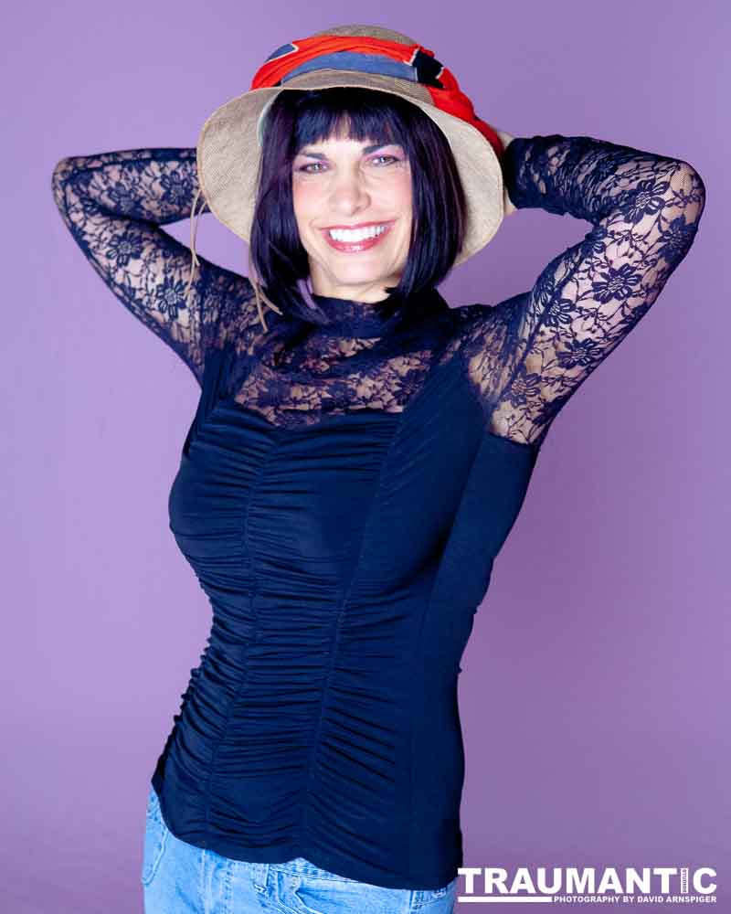 A truly gorgeous woman who was so much fun to work with.