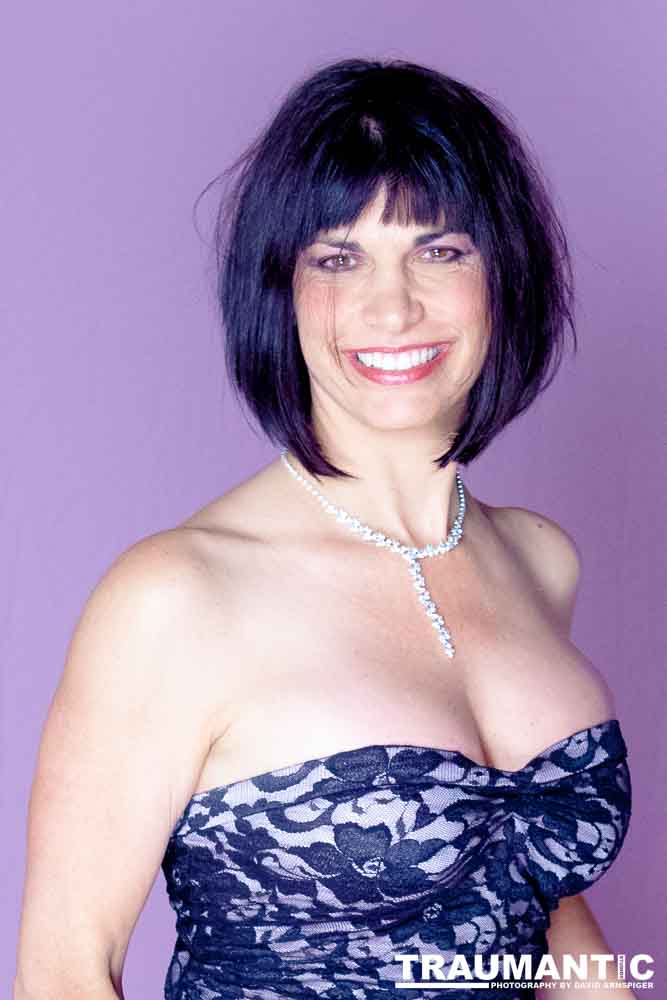 A truly gorgeous woman who was so much fun to work with.