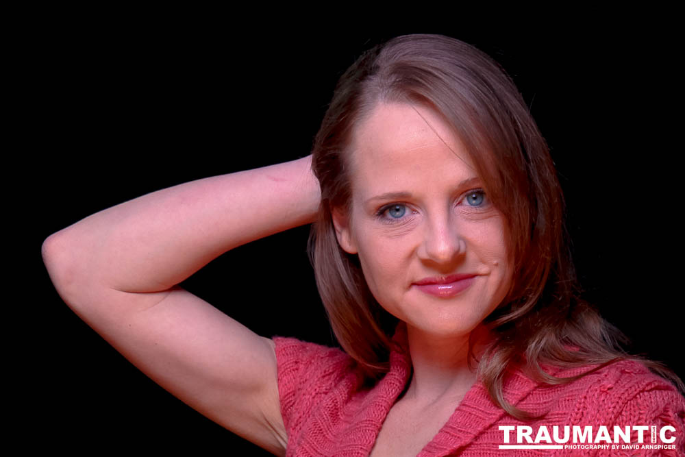 A really cute instructor who taught pole dancing.  Gorgeous eyes.