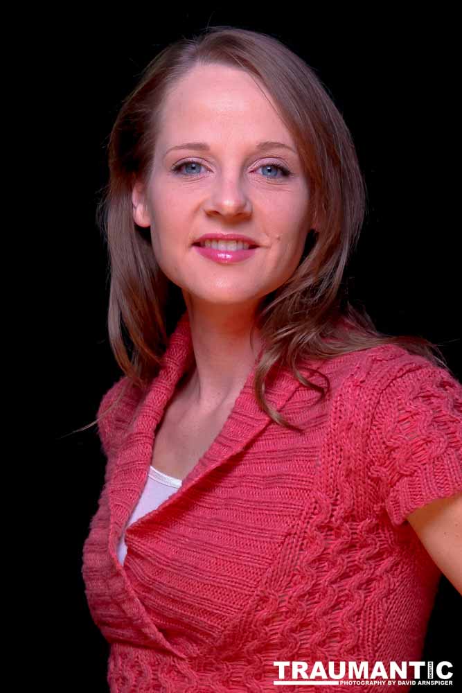 A really cute instructor who taught pole dancing.  Gorgeous eyes.