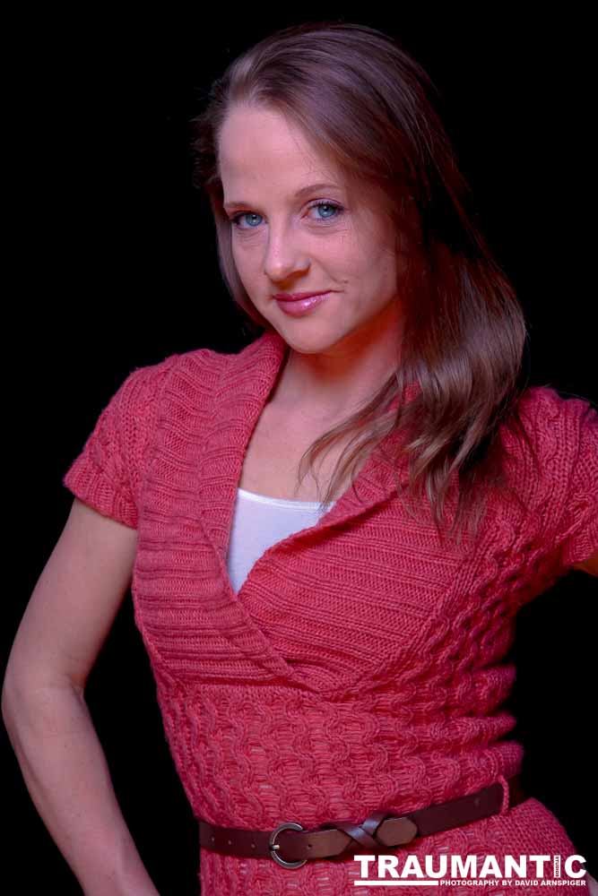 A really cute instructor who taught pole dancing.  Gorgeous eyes.