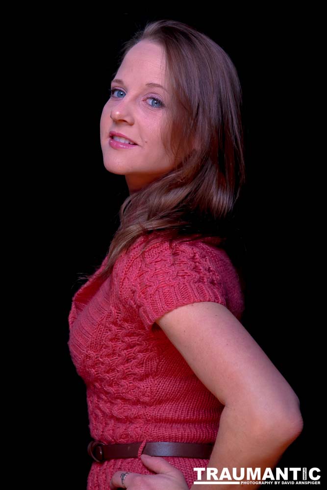 A really cute instructor who taught pole dancing.  Gorgeous eyes.