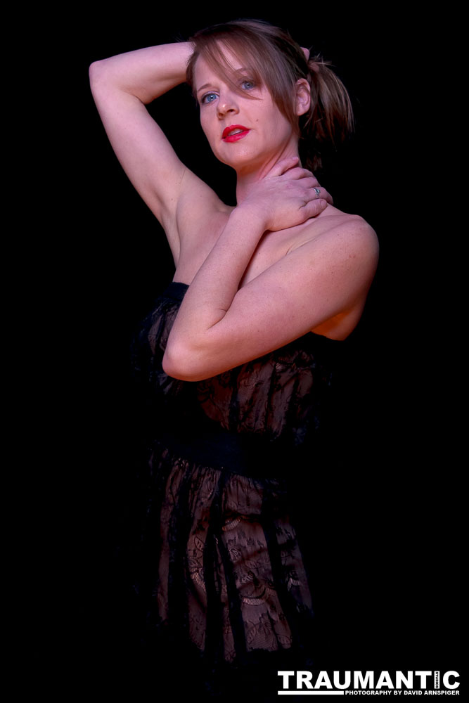 A really cute instructor who taught pole dancing.  Gorgeous eyes.