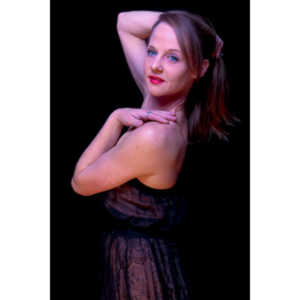 A really cute instructor who taught pole dancing.  Gorgeous eyes.