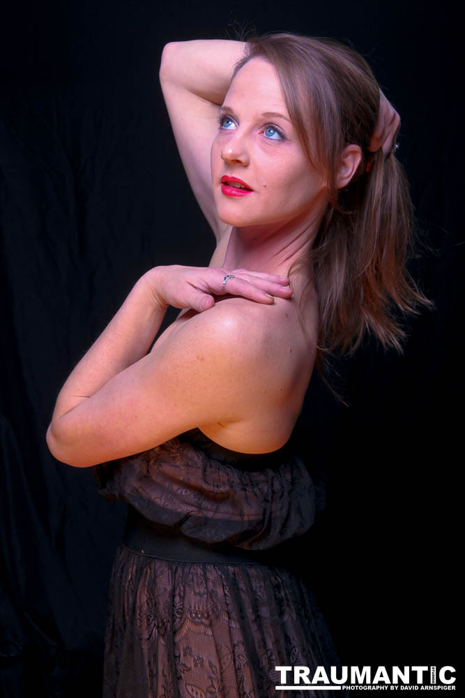 A really cute instructor who taught pole dancing.  Gorgeous eyes.