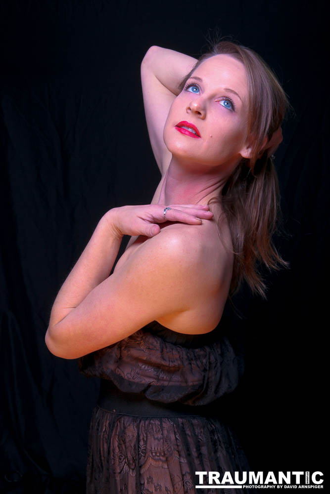 A really cute instructor who taught pole dancing.  Gorgeous eyes.