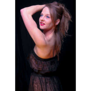 A really cute instructor who taught pole dancing.  Gorgeous eyes.