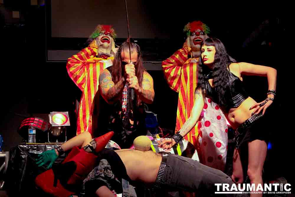 The Cinco de Mayo Freakshow Wrestling event at Knokz Pro Arena in Sun Valley, CA.  Featuring Sinn Bodhi, Scorch the Clown, Rock Riddle, Staysha Randall, Leroy Patterson, Amanda and many others.