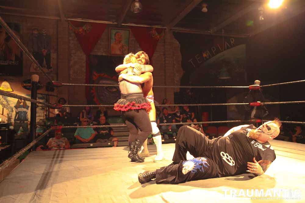 My third time shooting Freakshow Wrestling.  My last one in California.