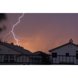 A great lightning show around my home in Henderson, Nevada.