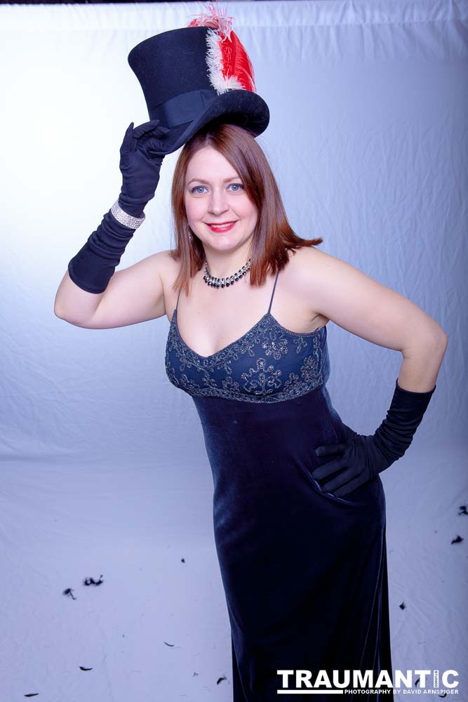 A burlesque performer in Las Vegas I worked with a few times.