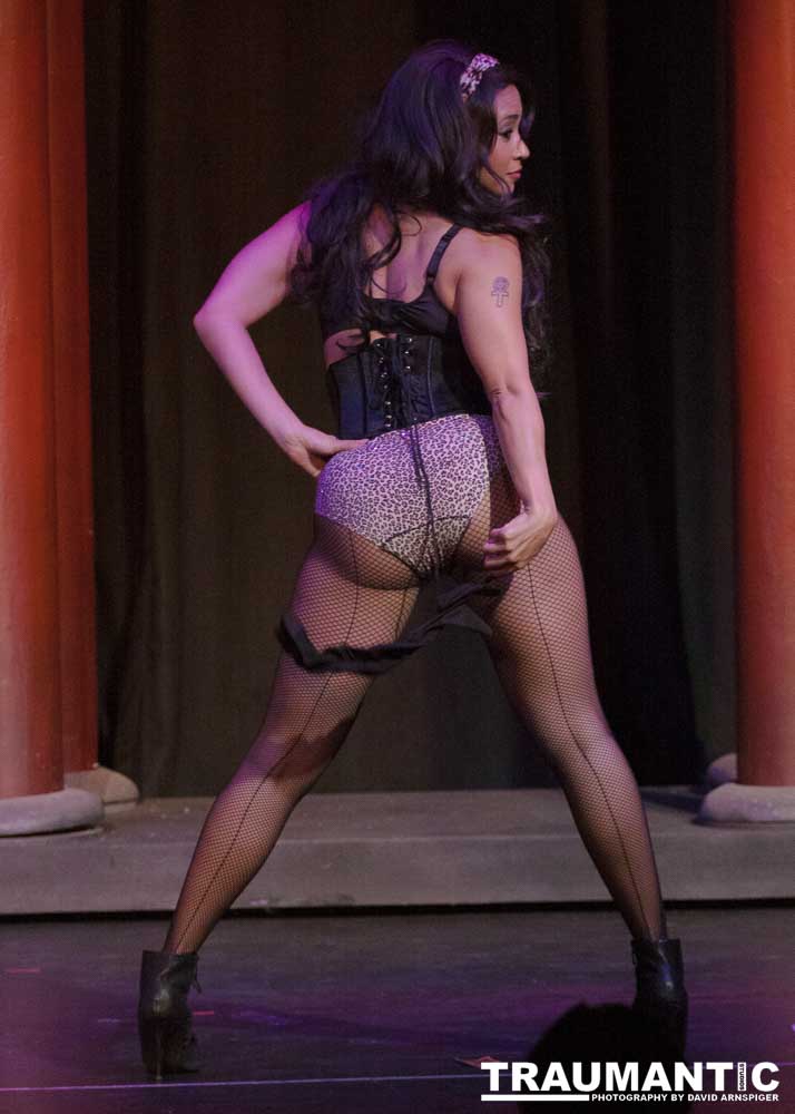 A great local comedy and burlesque act.  This was the second to last show they did in the main ballroom of the Clarion Hotel and Casino in Las Vegas.