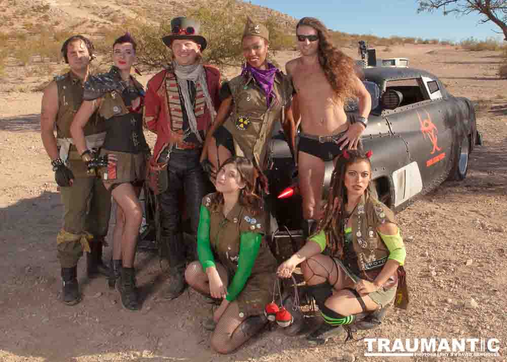 The Nuclear Bombshells invited me out to Goodsprings, NV for a promo shoot.