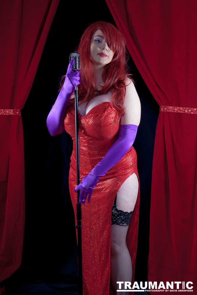 A fun Jessica Rabbit session for Sarah.