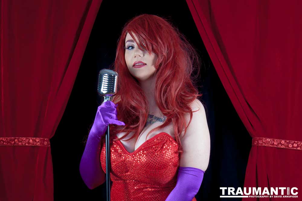 A fun Jessica Rabbit session for Sarah.