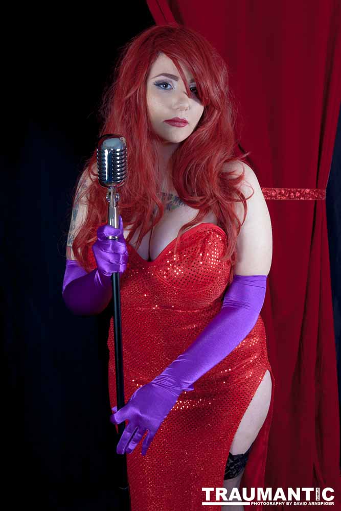 A fun Jessica Rabbit session for Sarah.