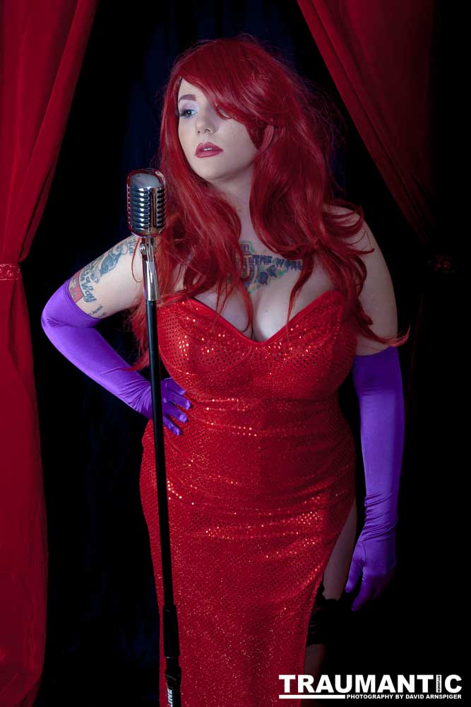 A fun Jessica Rabbit session for Sarah.