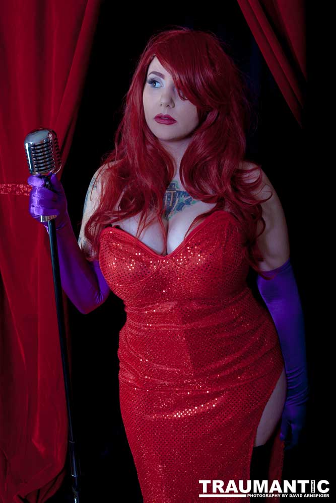 A fun Jessica Rabbit session for Sarah.