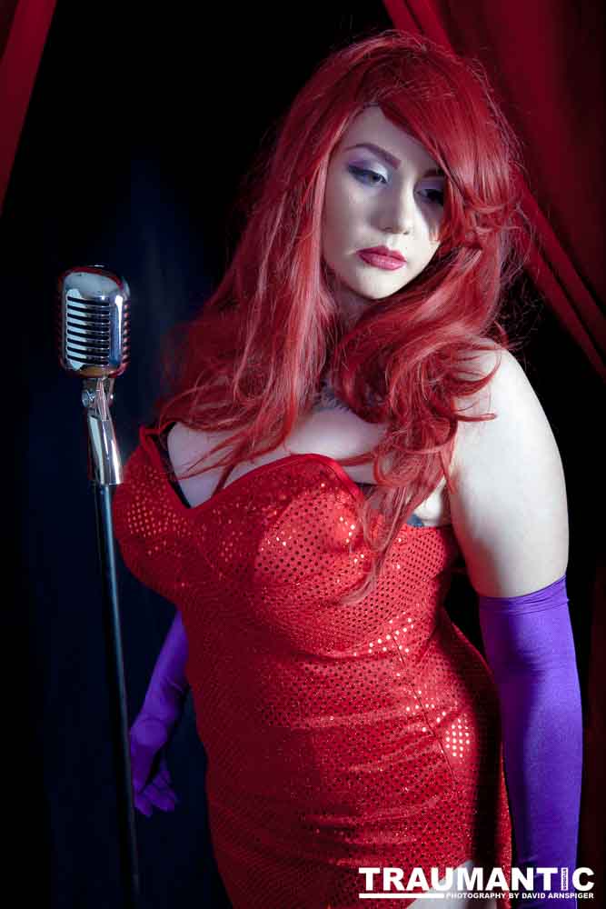 A fun Jessica Rabbit session for Sarah.