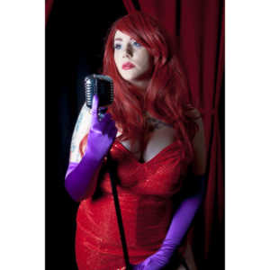 A fun Jessica Rabbit session for Sarah.