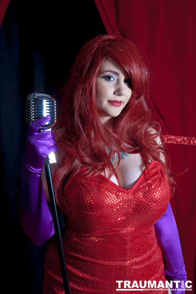 A fun Jessica Rabbit session for Sarah.