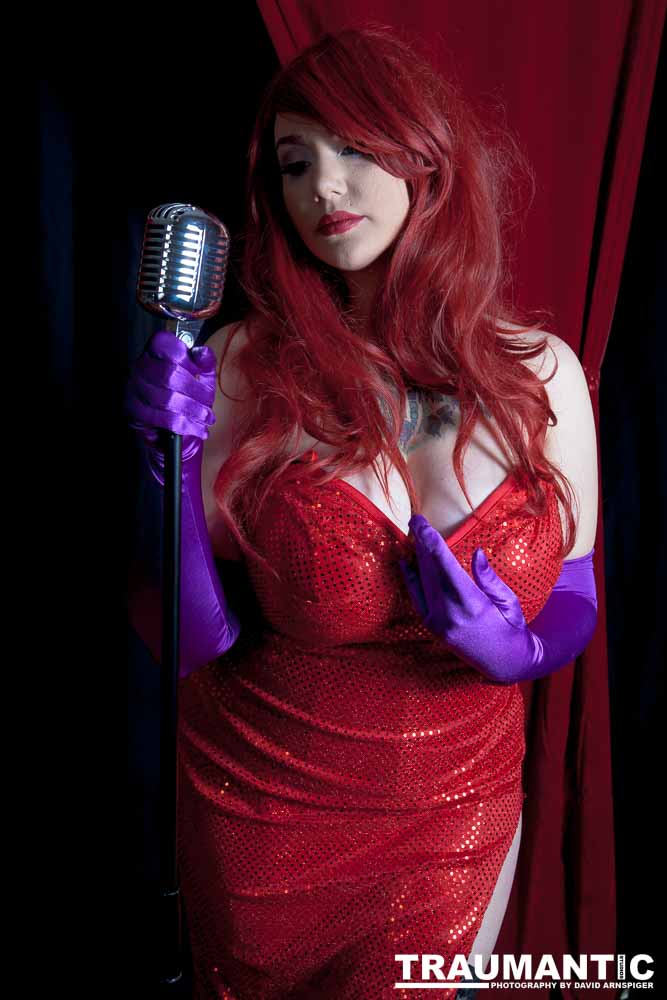 A fun Jessica Rabbit session for Sarah.