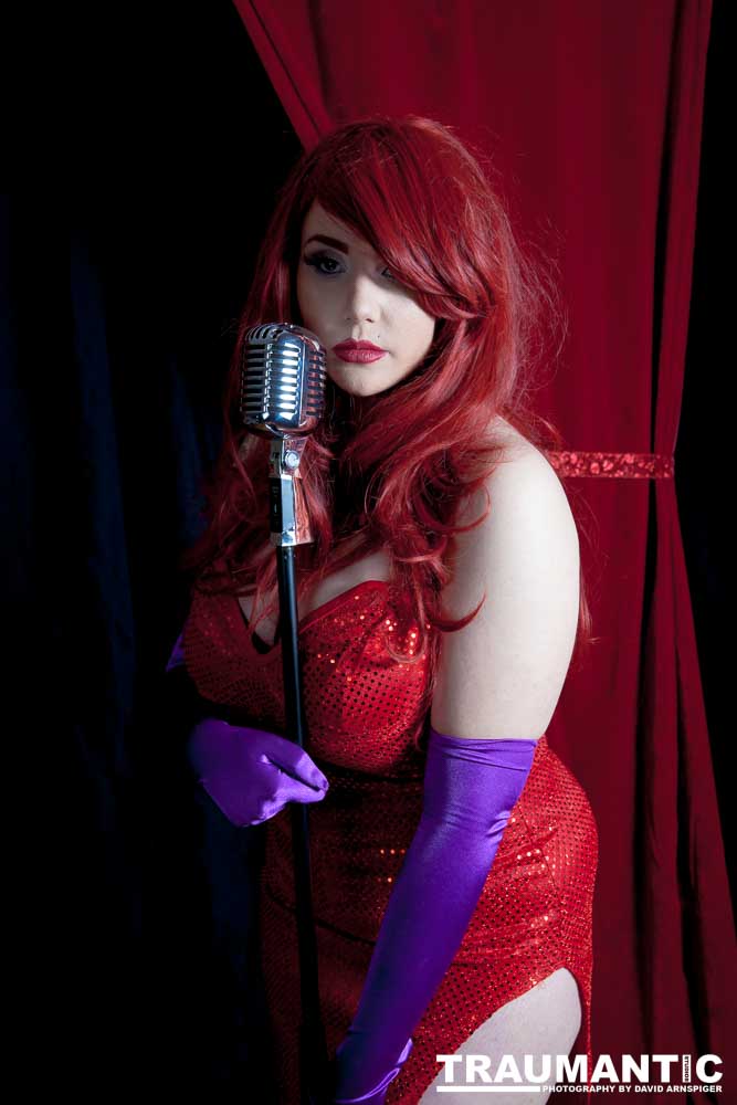 A fun Jessica Rabbit session for Sarah.