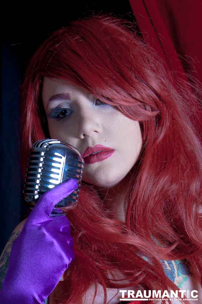 A fun Jessica Rabbit session for Sarah.