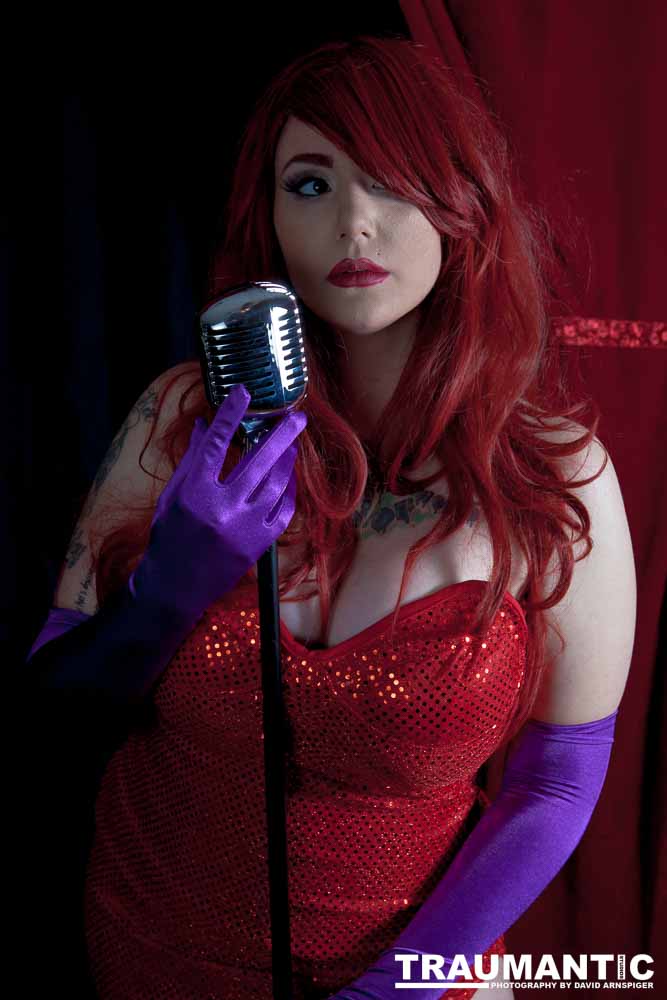 A fun Jessica Rabbit session for Sarah.