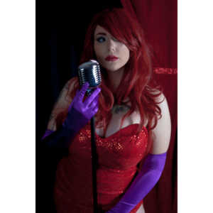 A fun Jessica Rabbit session for Sarah.