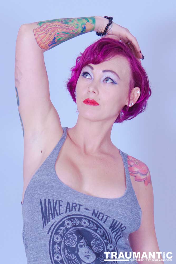 A great pinup session with Kym.