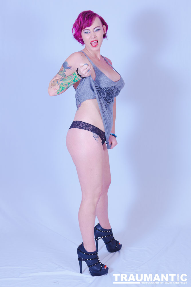 A great pinup session with Kym.