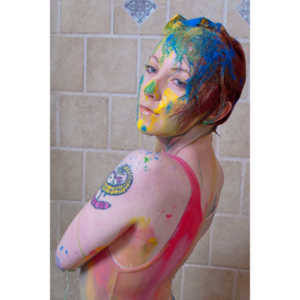 Rebecca had an idea to do a shoot with paint.  This is the result.