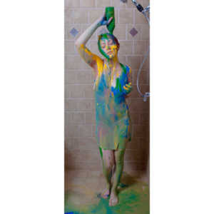 Rebecca had an idea to do a shoot with paint.  This is the result.