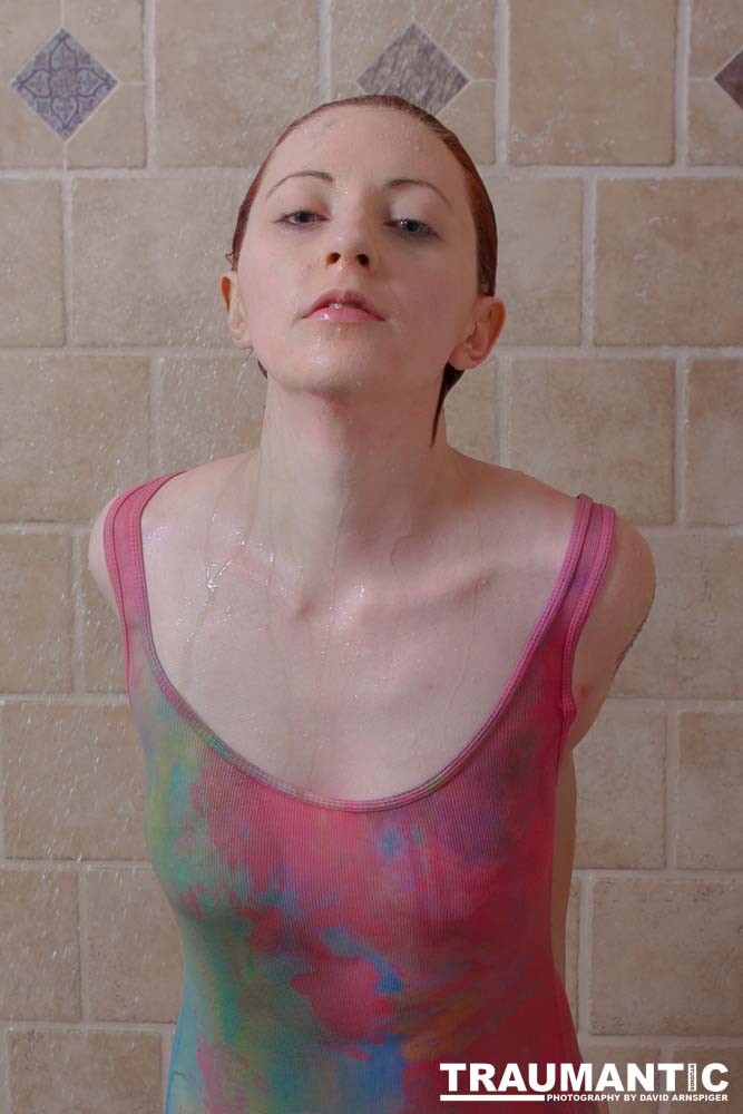 Rebecca had an idea to do a shoot with paint.  This is the result.