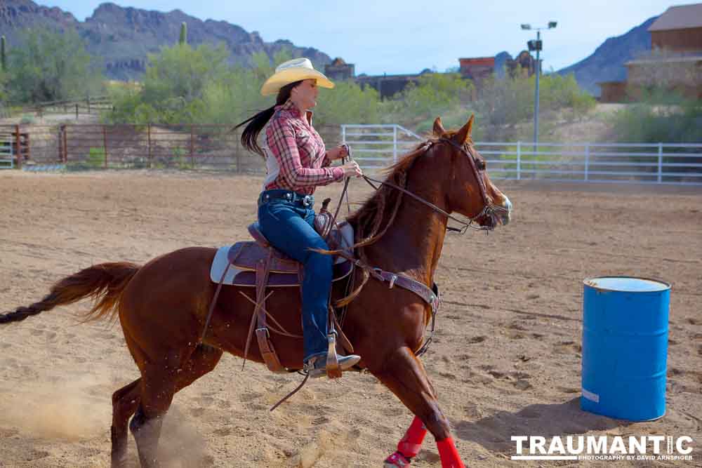 Beautiful women on horseback, count me in.