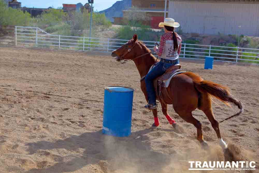 Beautiful women on horseback, count me in.