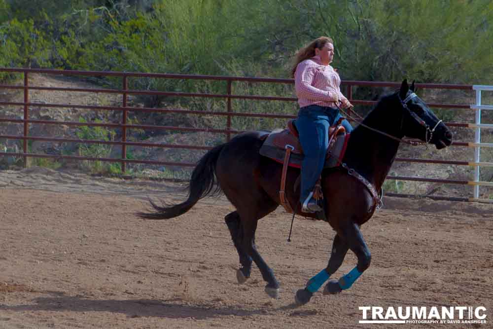 Beautiful women on horseback, count me in.