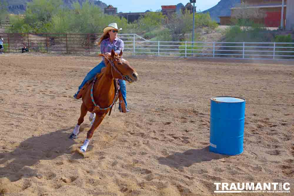 Beautiful women on horseback, count me in.